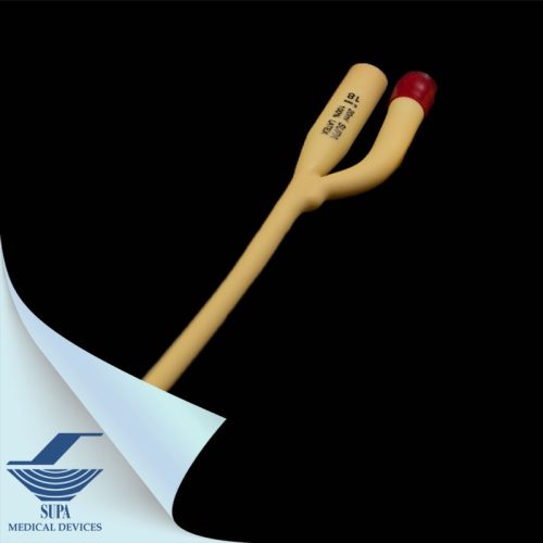 کتتر فولی ( دو راهی ) لاتکسی با شیر لاستیکی ( CH08 )